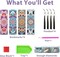 Mandala Diamond Art Bookmarks for Adults, 4 PCS Mandala Diamond Painting Bookmarks with Pendant, 5d Gem Art, Acrylic Easy DIY Crafts for Books Decor Gift